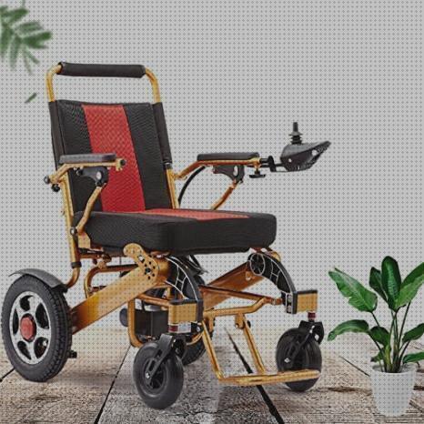 Review de silla de ruedas motorizada plegable electrica a bateria